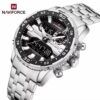 Montre Naviforce Suprême - Silver