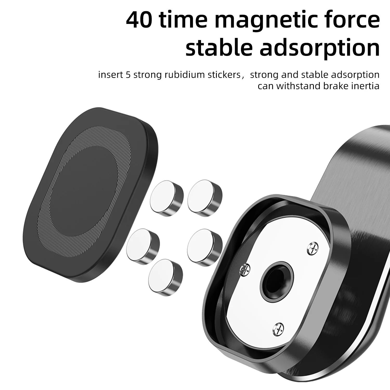 Support smartphone magnétique rotatif - TECH ACCESS DAKAR