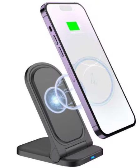 Support + chargeur smartphone sans fil V2