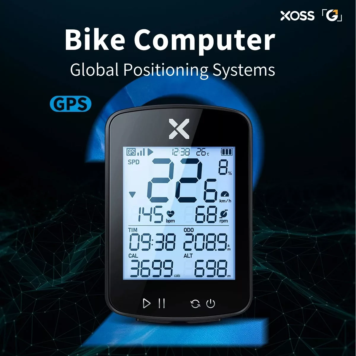 Compteur GPS XOSS V2