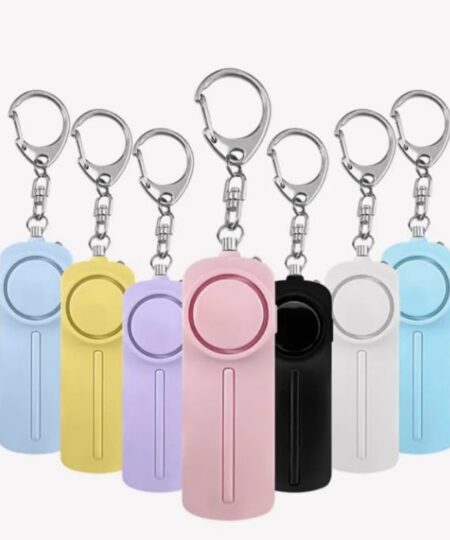 Porte clé & Alarme de sécurité pour femme