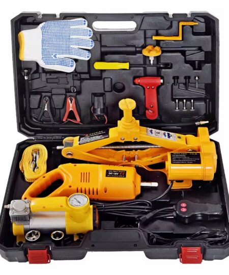 Crique électrique 3 tonnes + Gonfleur